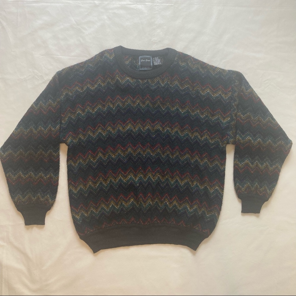 Vintage grandpa sweater by Cosi Crest